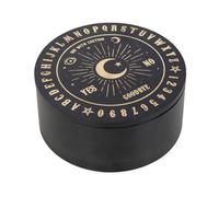 Something Different Talking Board Jewellery Box Black/gold (One Size)