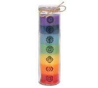 Something Different Tall Chakra Candle Holder Design