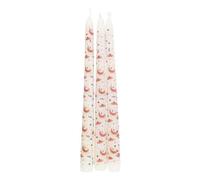 Something Different Taper Harvest Moon Candle Set (Pack of 3) in Off-White Something Different Off-White