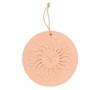Something Different Terracotta Sun Plaque Terracotta (One Size)