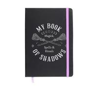 Something Different The Coven Club Book Of Shadows A5 Notebook in Black Something Different Black
