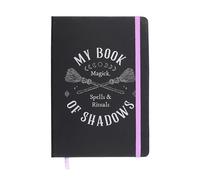 Something Different The Coven Club Book Of Shadows A5 Notebook in Black Something Different Black