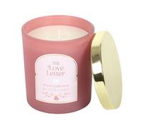 Something Different The Love Letter Rose & Vanilla Musk Candle in Light Pink Something Different Light Pink