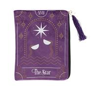 Something Different The Star Zipper Pouch In Purple Purple One Size