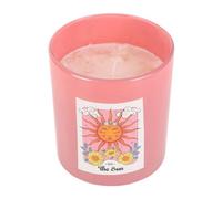 Something Different The Sun Rose Quartz Candle & Holder in Pink Something Different Pink