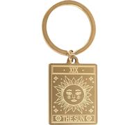 Something Different The Sun Tarot Vintage Keyring in Gold Something Different Gold One Size