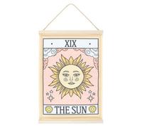 Something Different The Sun Vintage Tarot Wall Hanger Multicoloured (One Size)