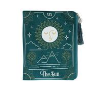 Something Different The Sun Zipper Pouch in Green Something Different Green