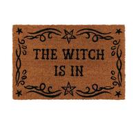 Something Different The Witch Is In Door Mat Natural (One Size)