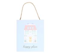 Something Different This Is Our Happy Place Hanging Sign Blue (One Size)