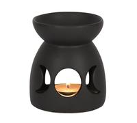 Something Different Triple Moon Oil Burner in Black Something Different Black