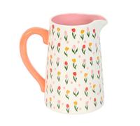 Something Different Tulip Flower Jug in White Something Different White