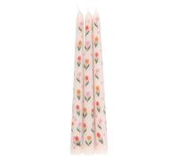 Something Different Tulip Taper Candle (Pack of 3) in White Something Different White