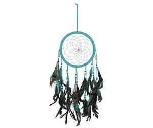 Something Different Turquoise Peacock Feather Dreamcatcher