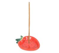 Something Different Tutti Frutti Strawberry Incense Stick Holder Set (Pack of 12) (One Size) (Red/Green)