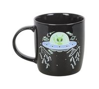 Something Different Ufo 350Ml Heat Changing Mug Black (One Size)