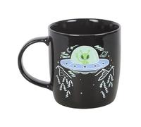 Something Different UFO 350ml Heat Changing Mug in Black Something Different Black
