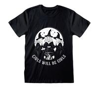 Something Different Unisex Adult Girls Will Be Girls Witch T-Shirt SD10136