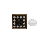Something Different Unscented Tea Lights (Pack of 16) in White Something Different White