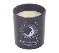 Something Different Vanilla And Coconut Crescent Moon Candle Blue/black (One Size)
