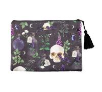 Something Different Venom & Vines Toiletry Bag in Black Something Different Black