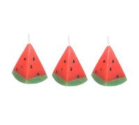 Something Different Watermelon Shaped Candle (Pack of 3) in Red Something Different Red