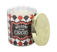 Something Different Welcome To The Circus Vanilla Sugar Mystic Circle Scented Candle Black/orange/blancwhite (One Size)