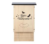 Something Different Welcome Wooden Bat House Cream/brown (One Size)