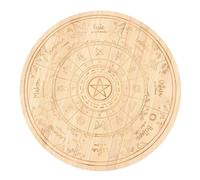 Something Different Wheel of the Year Chopping Board in Natural Something Different Natural