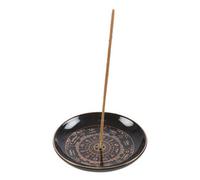 Something Different Wheel Of The Year Incense Holder in Black Something Different Black