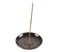 Something Different Wheel Of The Year Incense Holder in Black Something Different Black