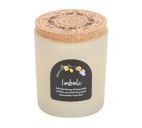 Something Different Wheel Of The Year Spiced Vanilla Candle in White Something Different White