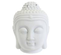 Something Different White Buddha Head Oil Burner Something Different White