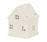 Something Different White Gingerbread House Tealight Holder