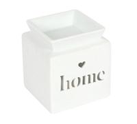 Something Different White Home Cut Out Oil Burner For Scented Oils