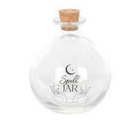 Something Different Wholesale 10cm Glass Spell Jar with Recipe Booklet - Love, Luck, Protection, Manifestation Spells