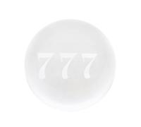 Something Different Wholesale 777 Angel Number Glass Crystal Ball with Laser Engraving - Symbol of Luck, Prosperity, & Divine Guidance for Spiritual Alignment, Manifestation, and Positive Energy