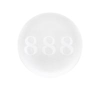 Something Different Wholesale 888 Angel Number Glass Crystal Ball with Laser Engraving - Symbol of Abundance, Prosperity, Divine Guidance, and Spiritual Harmony for Manifestation and Growth
