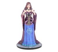 Something Different Wholesale Anne Stokes Crystal Ball Dragon Ornament - Mystical Bond, Fantasy Art Gift from Anne Stokes Collection - Fortune Teller Dragon Figurine