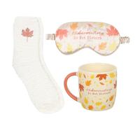 Something Different Wholesale Autumn Hibernation Kit with Mug, Socks and Eye Mask | Gift Set for Relaxation