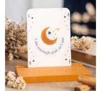 Something Different Wholesale Autumn Magic Affirmation Cards - Set of 10 Uplifting Messages with Wooden Stand - Inspirational Daily Cards for Positivity, Self-Love & Mindfulness