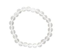 Something Different Wholesale Crown Chakra Healing Crystal Bead Bracelet with Clear Quartz Gemstone - Powerful Energy Alignment and Spiritual Healing Bracelet