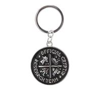 Something Different Wholesale Cryptid Research Team Keyring | Fun Enamel Keychain for Paranormal Believers | Slim Metal Design for Keys and Bags | Quirky Gift for Monster Hunters and Mystery Fans