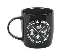 Something Different Wholesale Cryptid Research Team Mug | 350ml Ceramic Coffee Mug | Bigfoot, Mothman, Loch Ness Monster Theme | Dishwasher & Microwave Safe