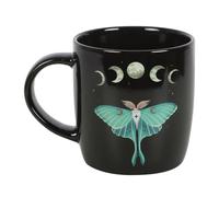 Something Different Wholesale Dark Forest Luna Moth Ceramic Mug for Enchanting Mornings