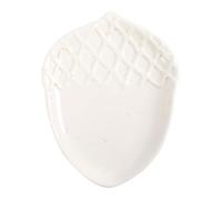 Something Different Wholesale Delicate Autumn Acorn Shaped Ceramic Dish: Decorative Tray for Autumn Décor - Perfect for Jewelry and Trinkets - Add Seasonal Charm to Your Home!