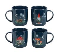 Something Different Gnome Sweet Gnome Mug Set, Blue