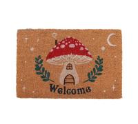 Something Different Wholesale Enchanting Mushroom House Doormat: Whimsical Entry Decor | Durable & Vibrant | Non-Slip Backing for Safety | Easy Maintenance for Lasting Magic