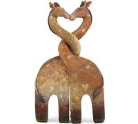 Something Different Wholesale Exquisite Brown Resin Giraffe Family - 18cm x 10cm (1 Set) - Stunning & Unique Home Decor Masterpiece - Perfect for Home & Office
