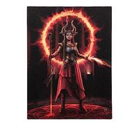 Something Different Wholesale Fire Element Magic Demon Mounted MDF Gothic Canvas Wall Art by Anne Stokes